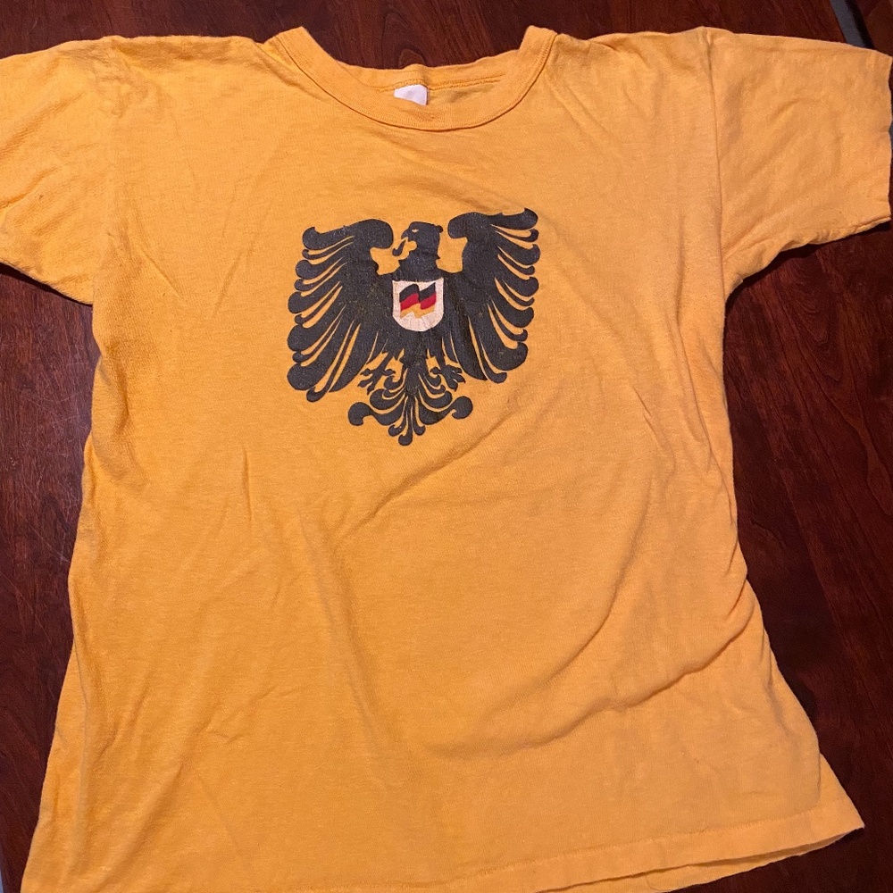 Vintage 1980s German silk screened t-shirt